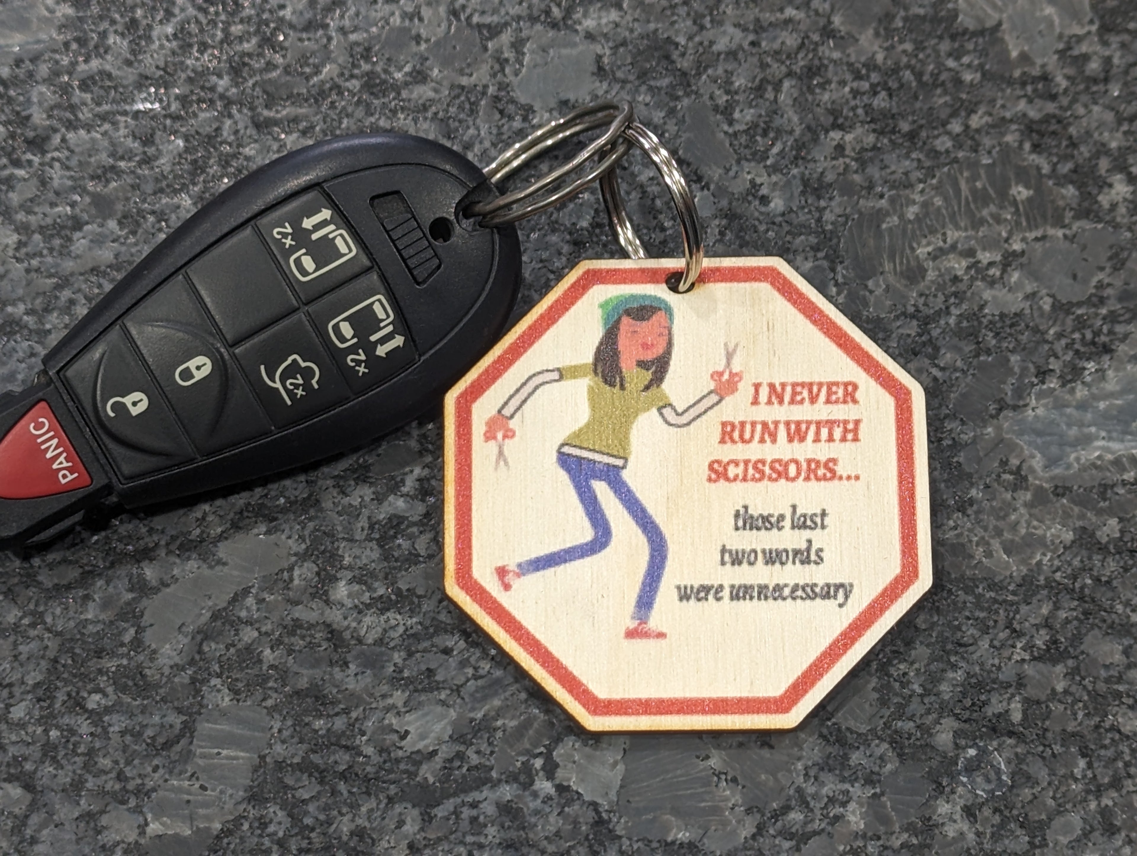 I Never Run With Scissors