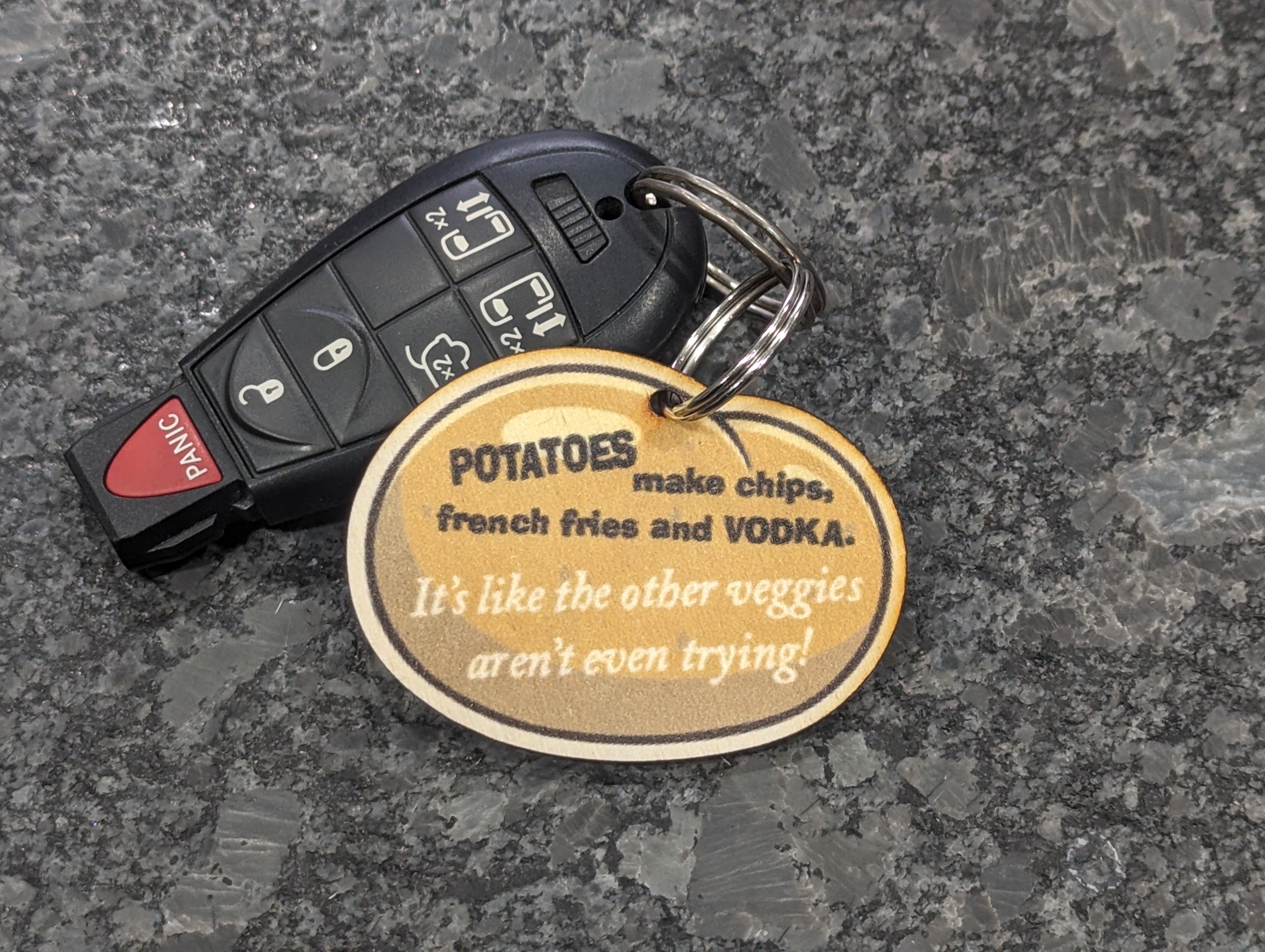 Potatoes Make Chips French Fries Vodka