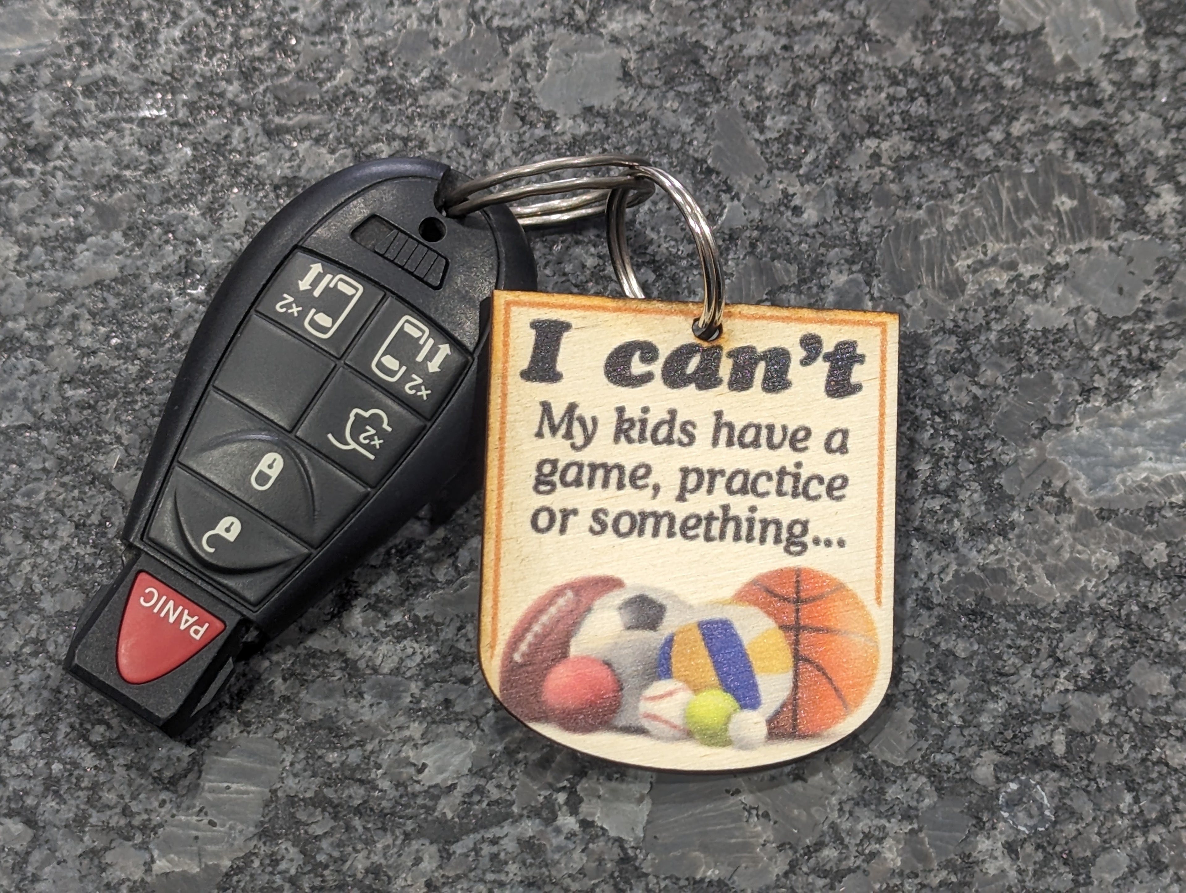 I Can't My Kids Have Practice Or Something