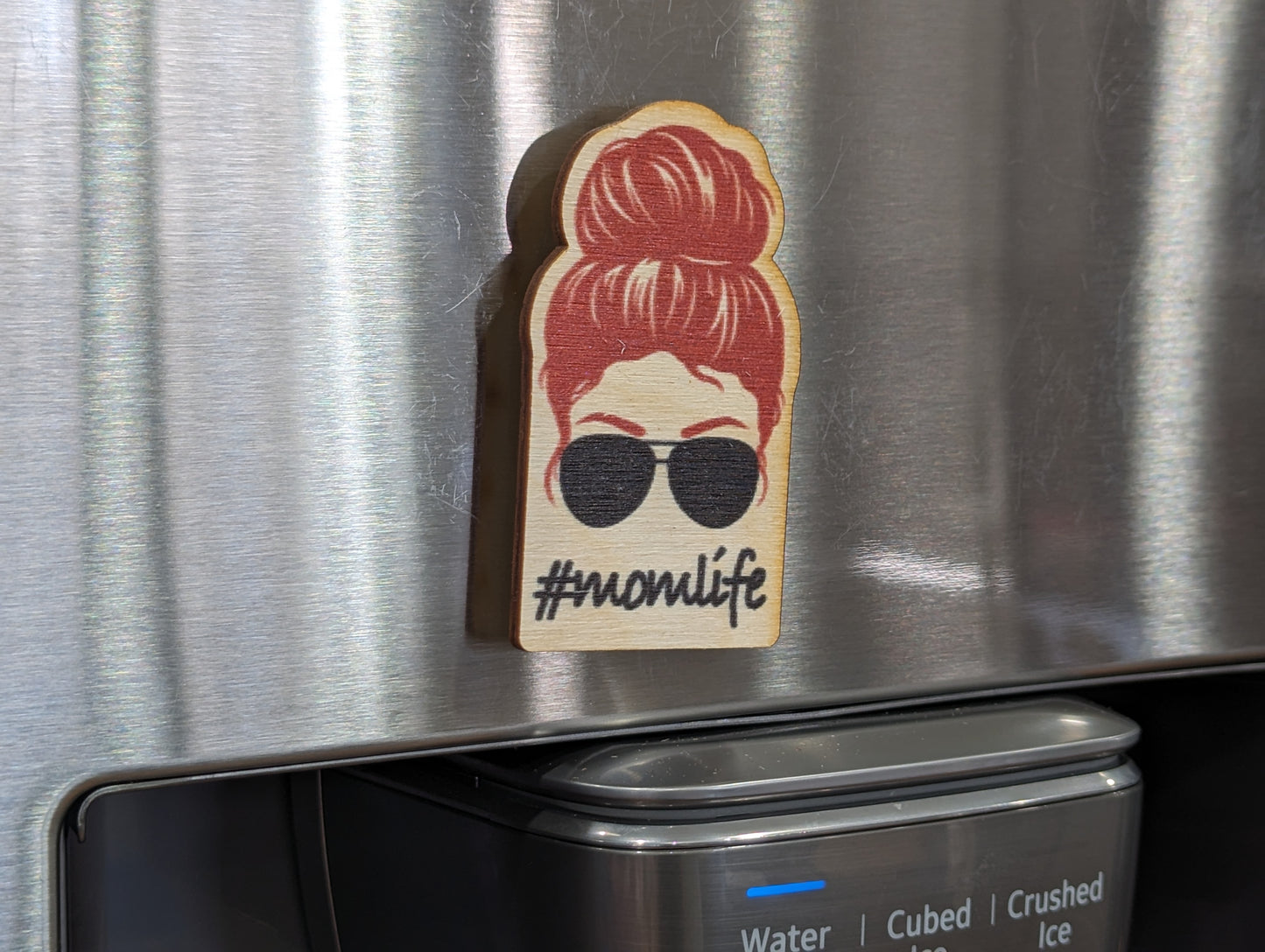 #momlife Red Hair Black Sunglassses