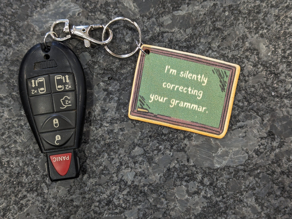 I'm Silently Correcting Your Grammar