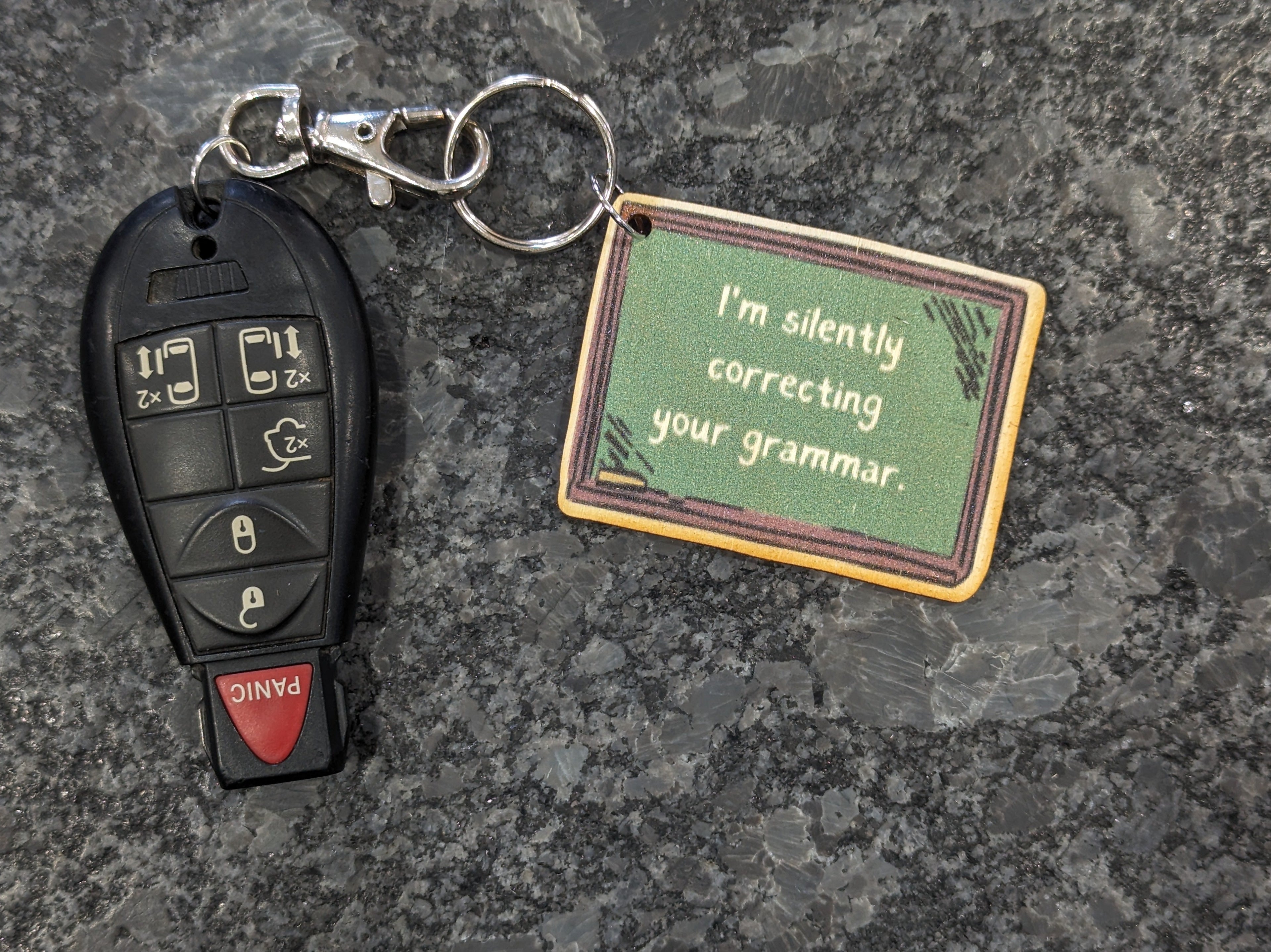 I'm Silently Correcting Your Grammar