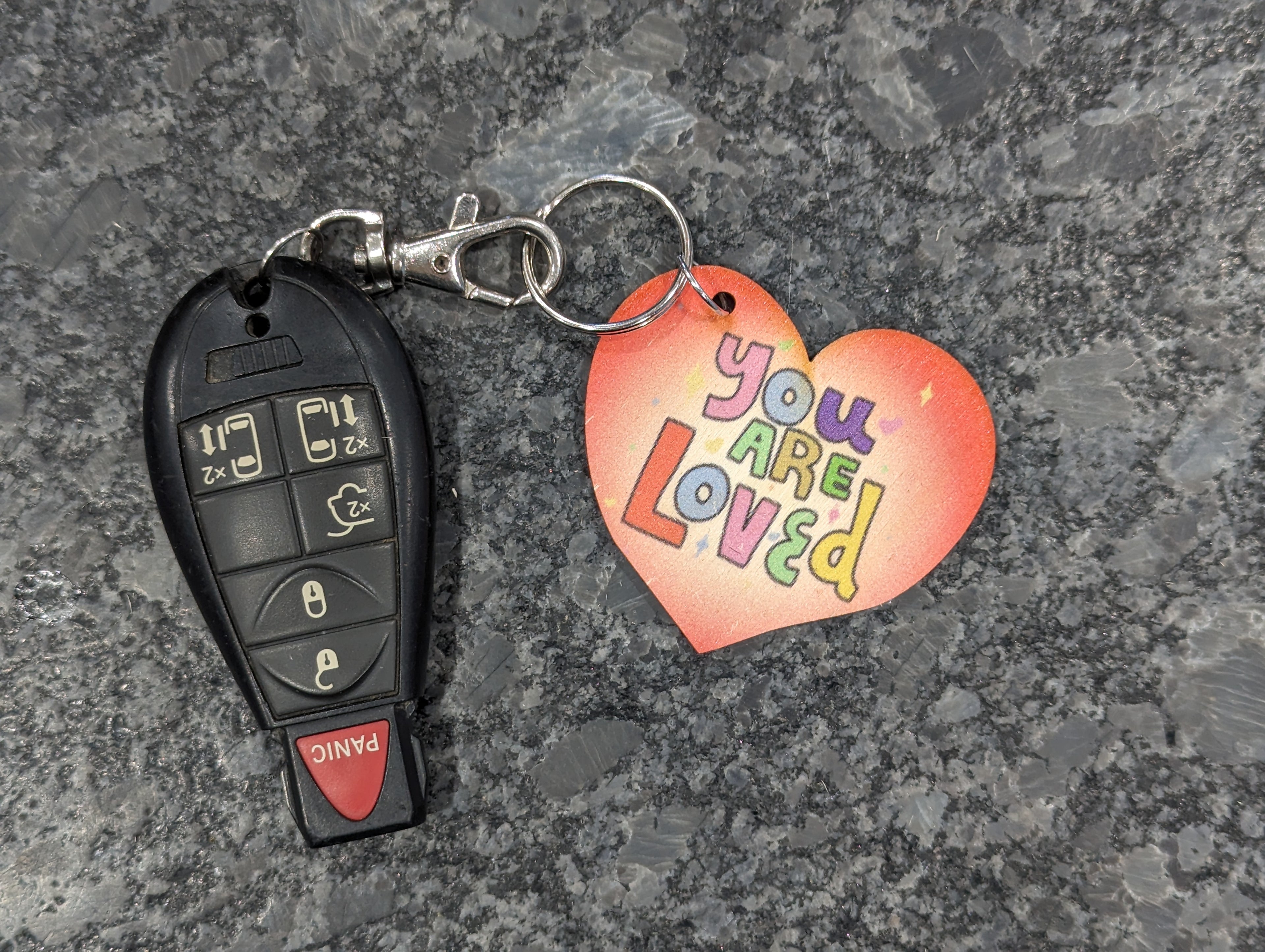 You Are Loved Heart Shape