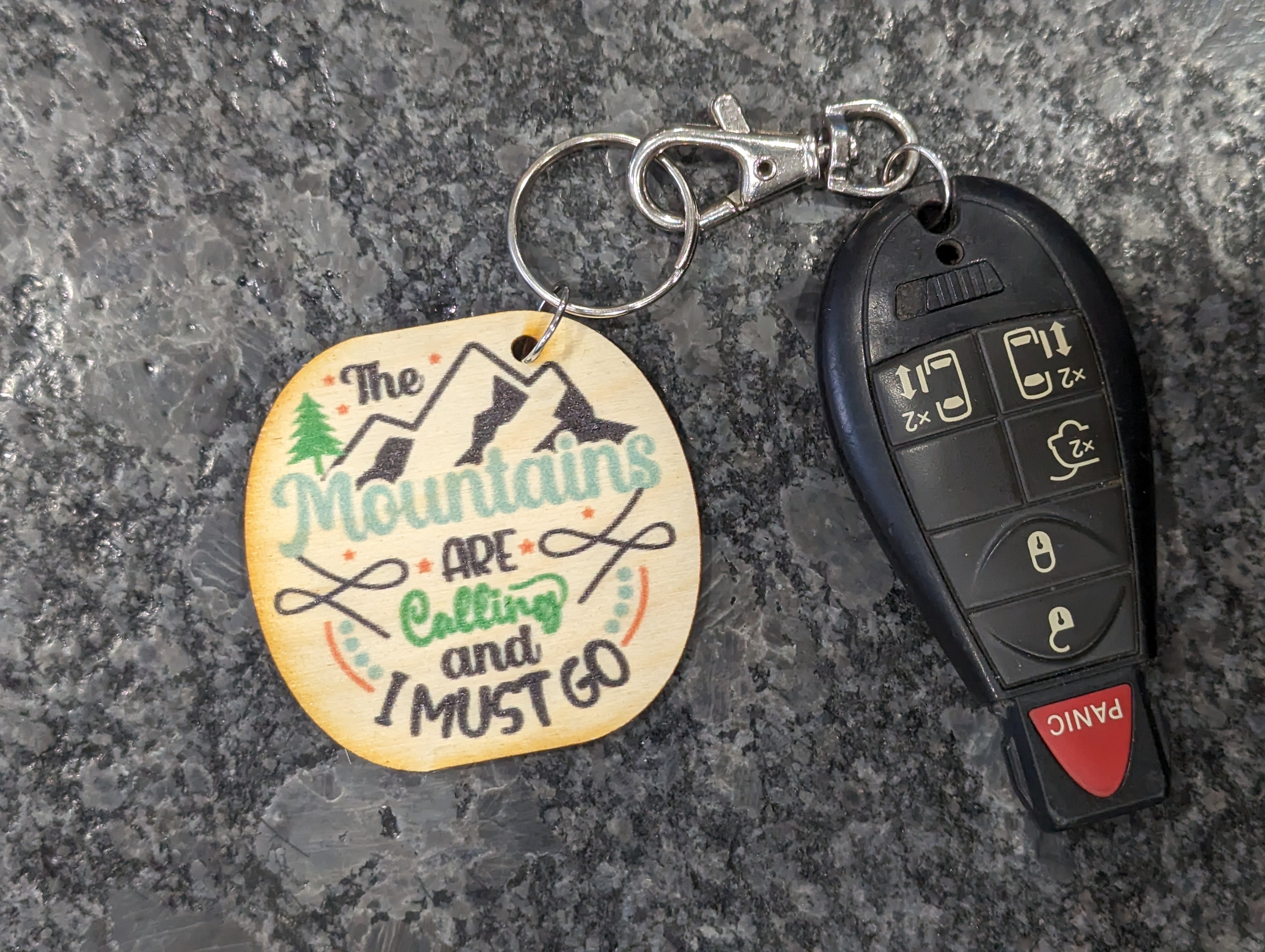 The Mountains Are Calling And I Must Go
