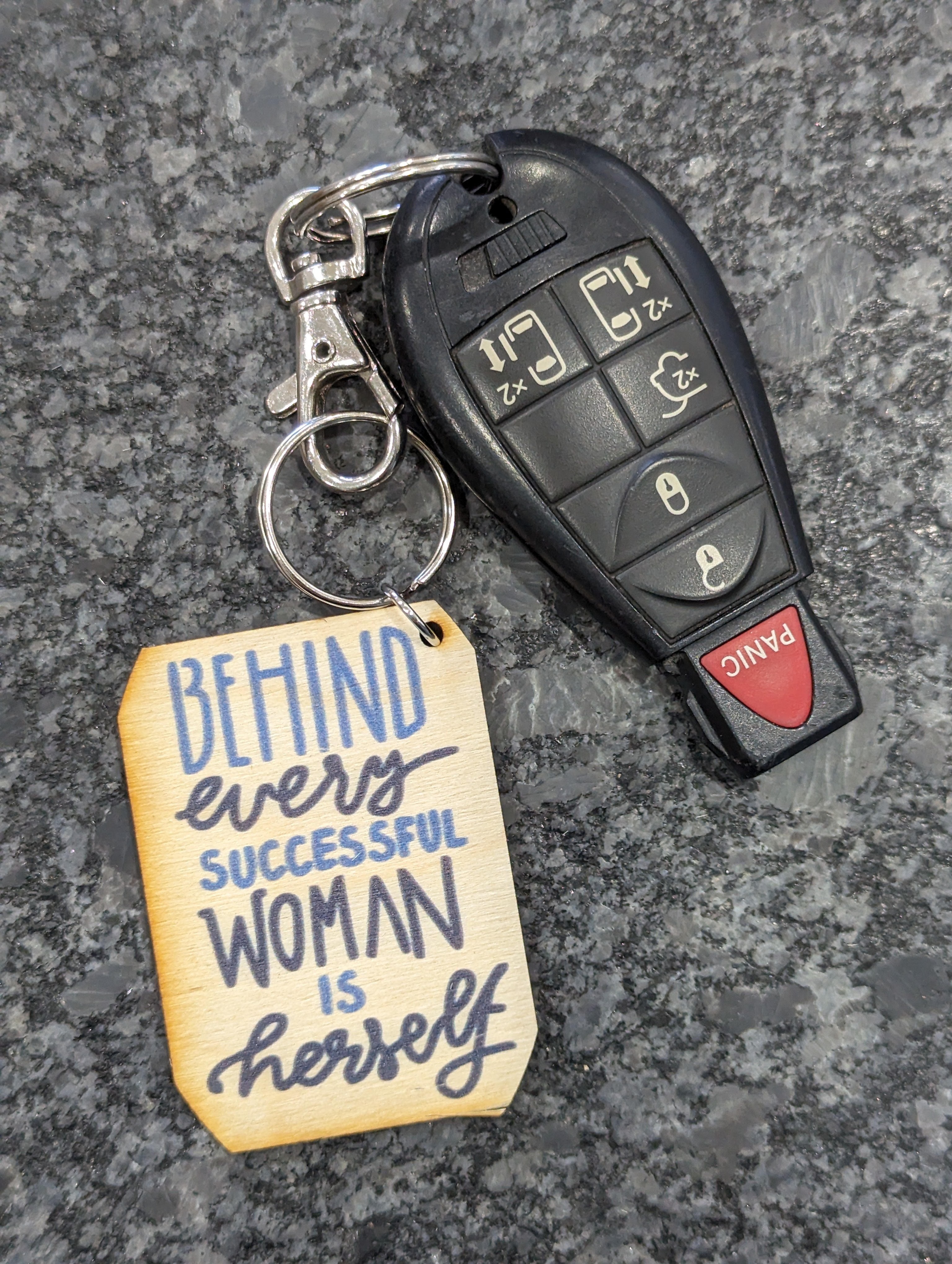 Behind Every Successful Woman Is Herself