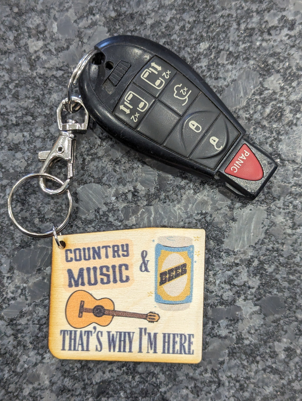 Country Music And Beer That's Why I'm Here