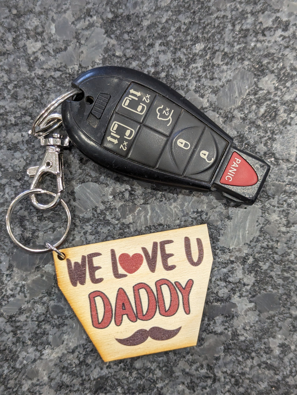 We Love You Daddy Mustache