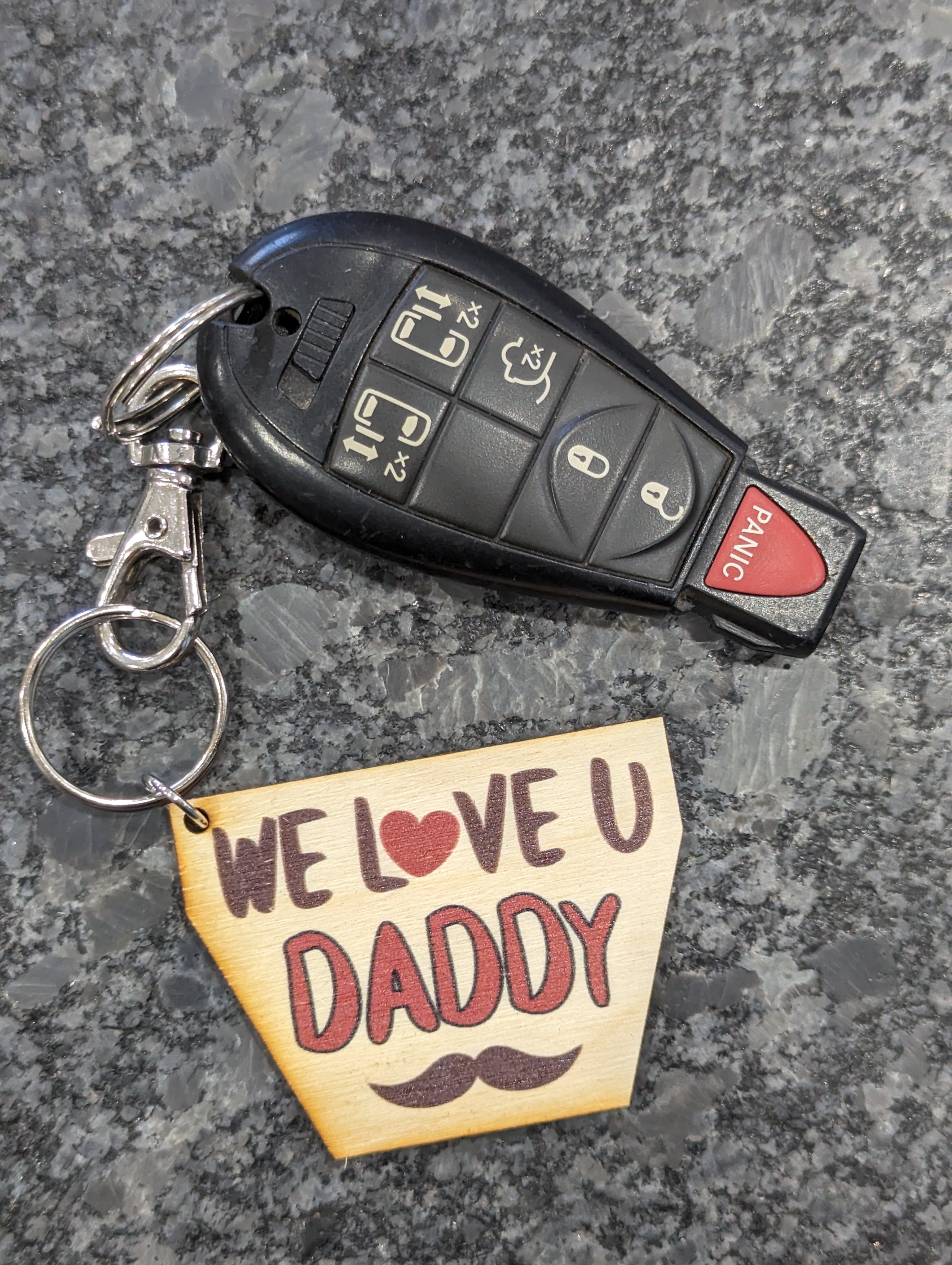We Love You Daddy Mustache