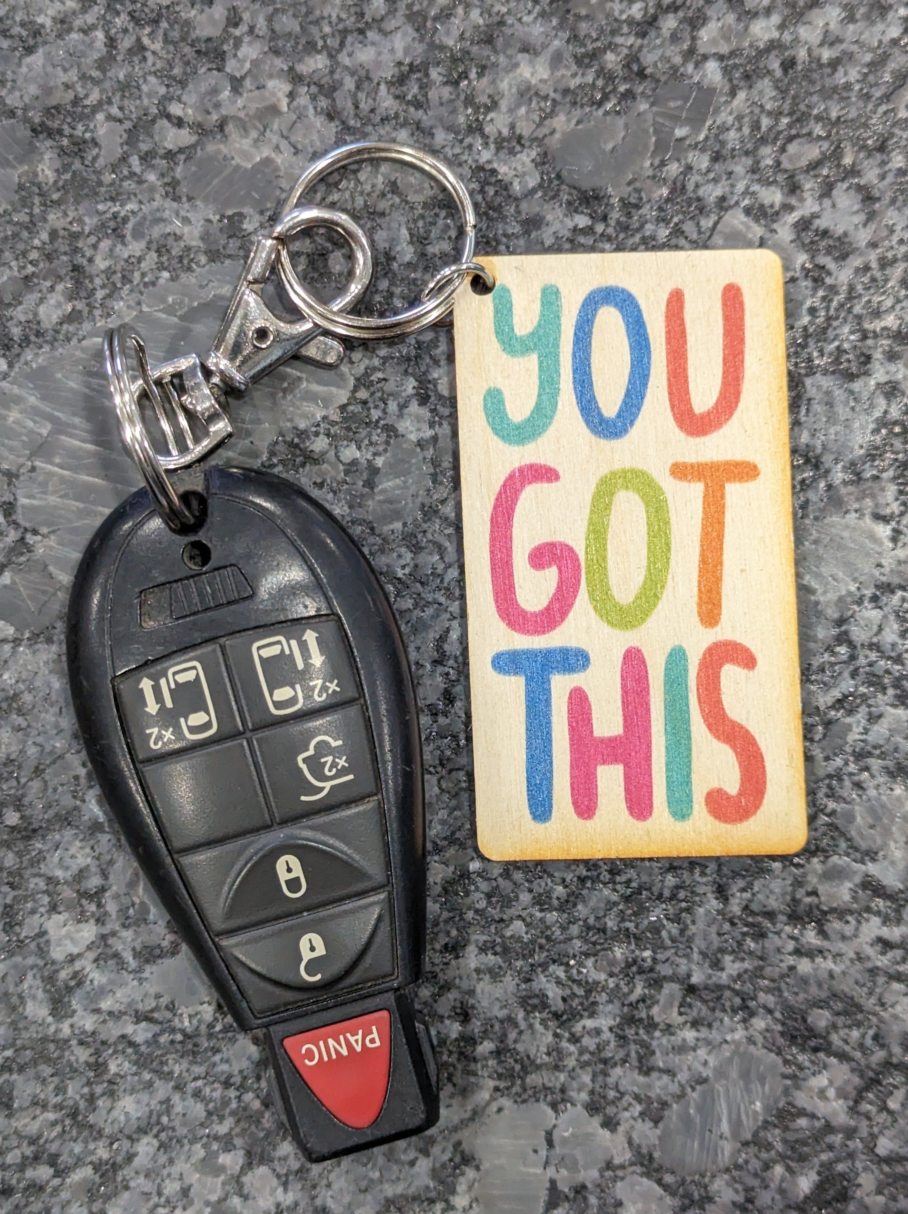 You Got This! Colorful Rectangle