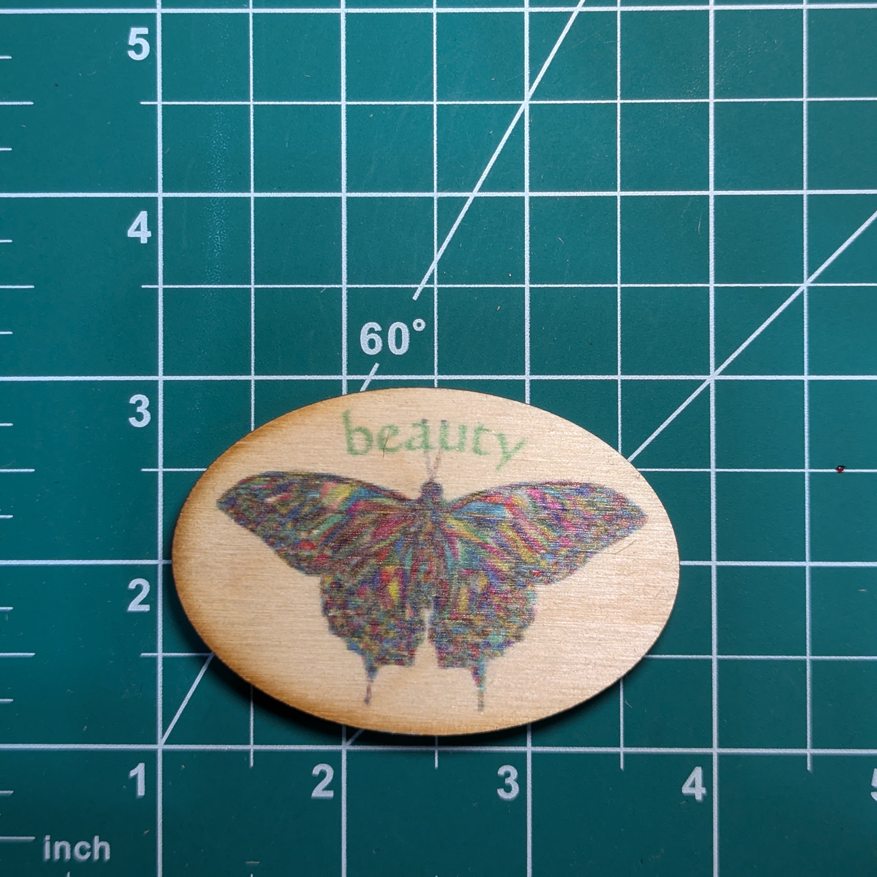 Beauty Psychedelic Butterfly