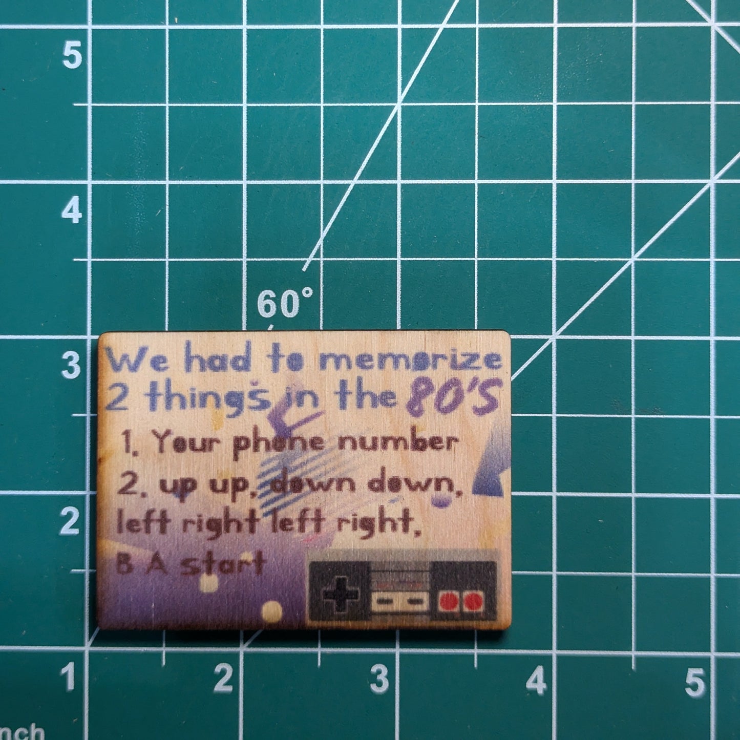 We Had To Memorize 2 Things In The 80's