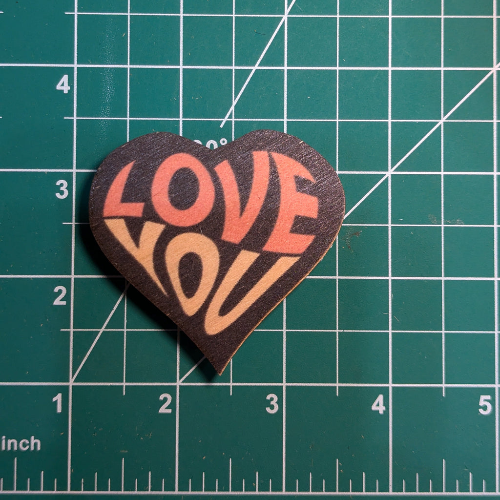 Love You Heart Shape