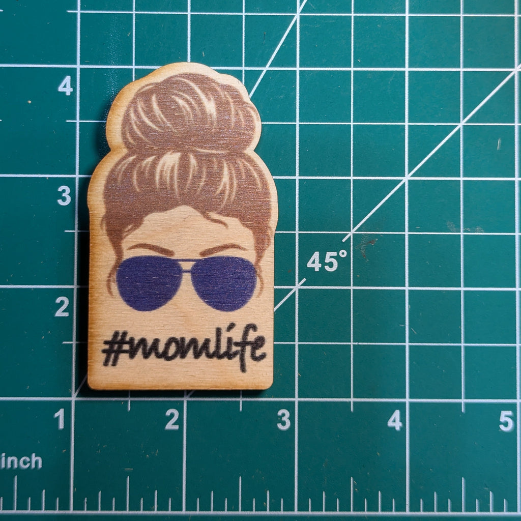#momlife Light Brown Hair Blue Sunglasses