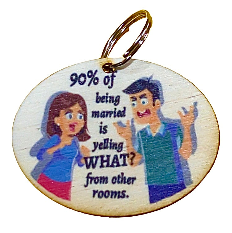 90% Of Being Married Is Yelling WHAT From Other Rooms