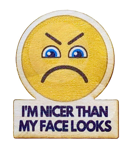 I'm Nicer Than My Face Looks