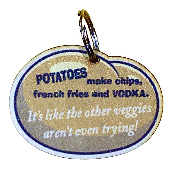 Potatoes Make Chips French Fries Vodka