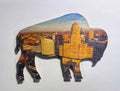 City Hall Buffalo Shape Magnet