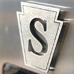 WE ARE State College 16 Gauge Stainless Steel Magnet