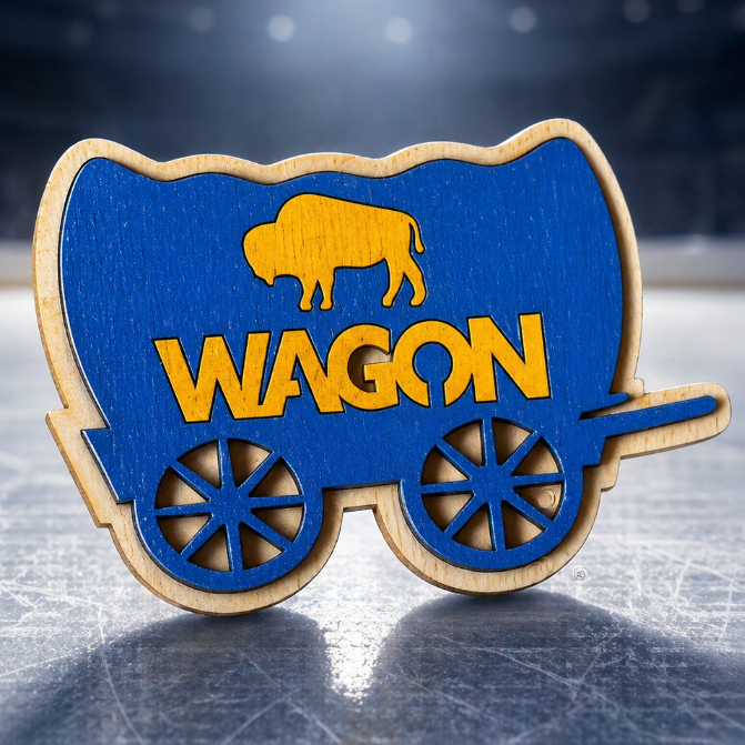 Buffalo Wagon Magnet