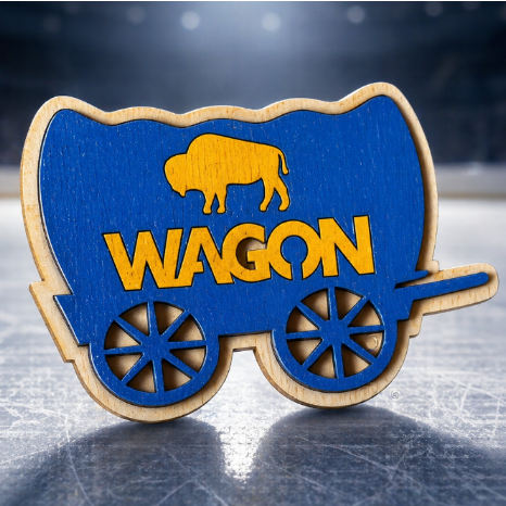 Buffalo Wagon Magnet