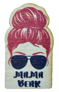 Mama Bear Red Hair Black Sunglasses