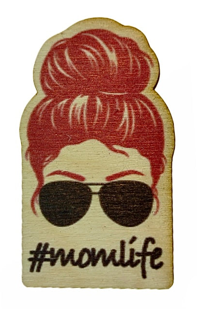 #momlife Red Hair Black Sunglassses