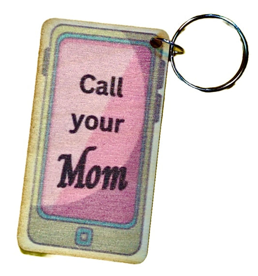 Call Your Mom Cell Phone Shape