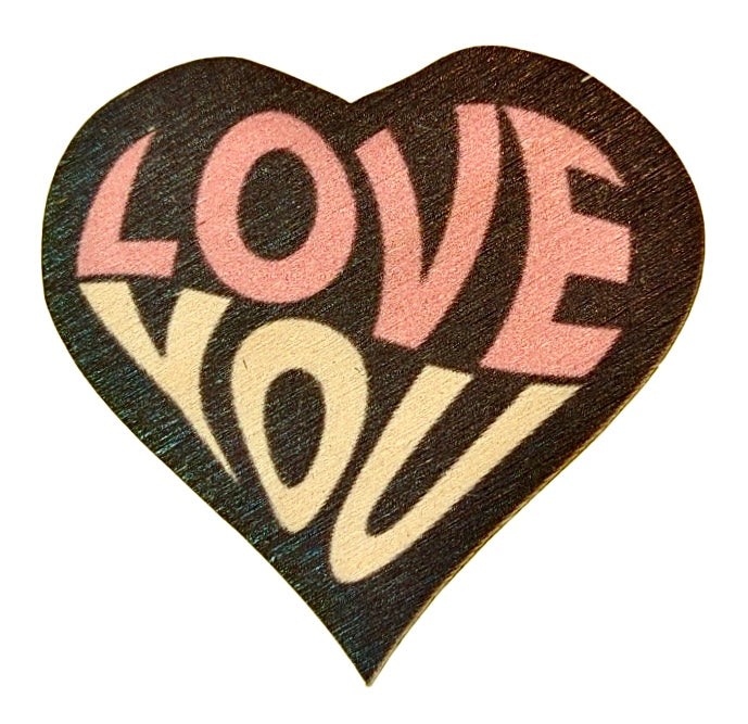 Love You Heart Shape