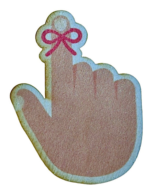 Red String Finger Magnet