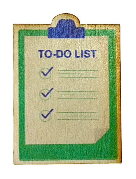 Green To Do List Magnet
