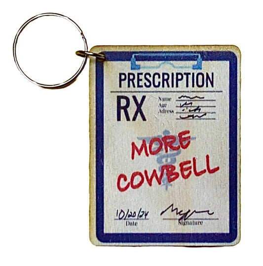 More Cowbell Prescription Pad