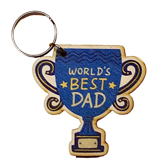 World's Best Dad Trophy Shape