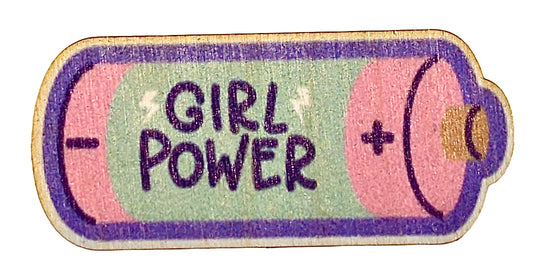 Girl Power Battery Shape