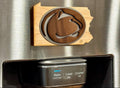 Wood Nittany Lion Magnet
